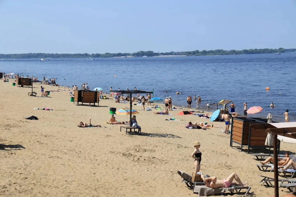 Самарский пляж вошел в число лучших по стране.