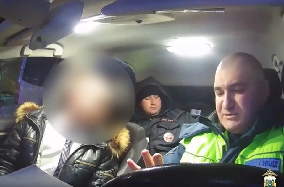 Скрин с видео УМВД по ХМАО-Югре
