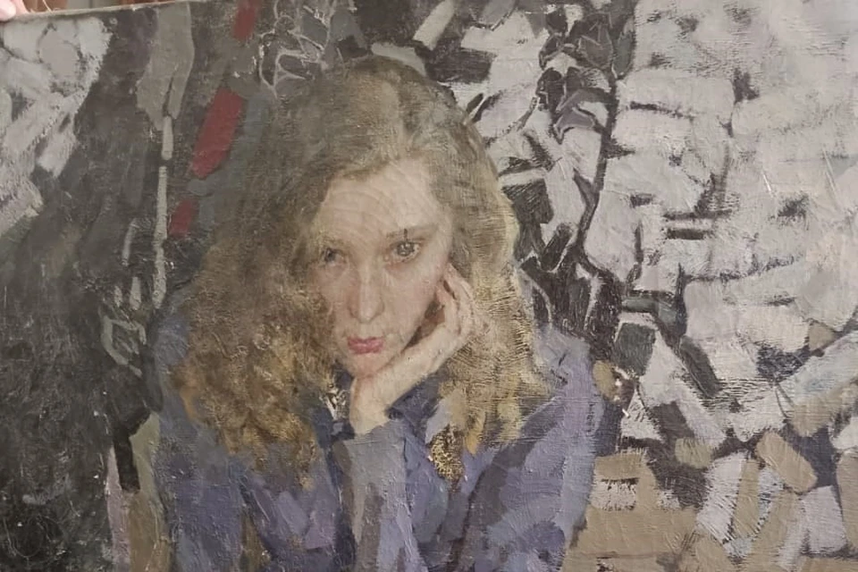 Картина Эрика Булатова более четверти века лежала в запасниках музея. Фото: соцсети музей им. Махарбека Туганова