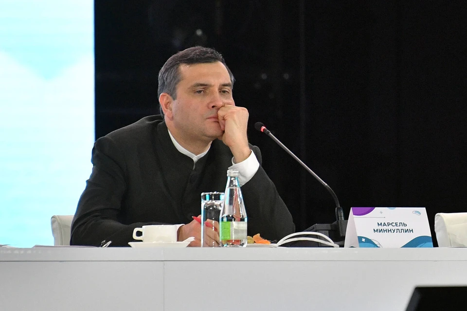 В 2023 году Миннуллин был назначен министром здравоохранения Республики Татарстан. Фото: пресс-служба раиса РТ.