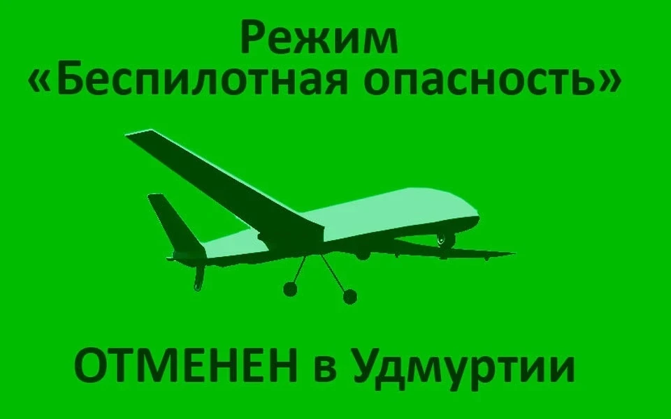 Сигналы «Опасное небо», «Ковер» и «Беспилотная опасность» отменили в Удмуртии