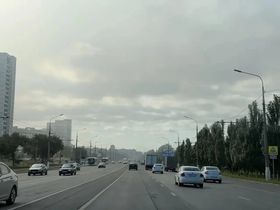 Волгоград накрыл смог после пожаров.