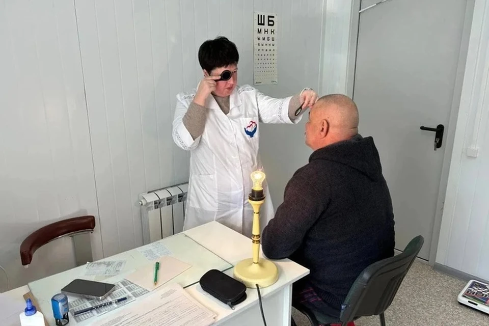 Выездные врачи ЛНР обследовали более 75 тысяч человек за полгода. ФОТО: АГ ЛНР