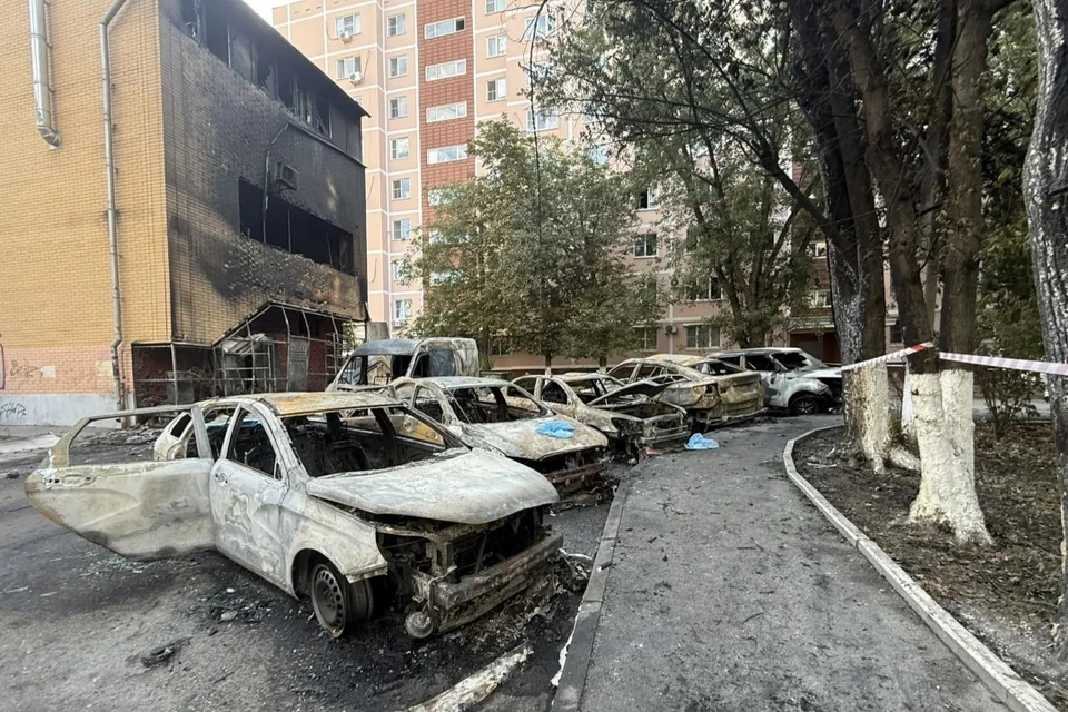 В ночь на 5 августа в Ростове произошел масштабный пожар.