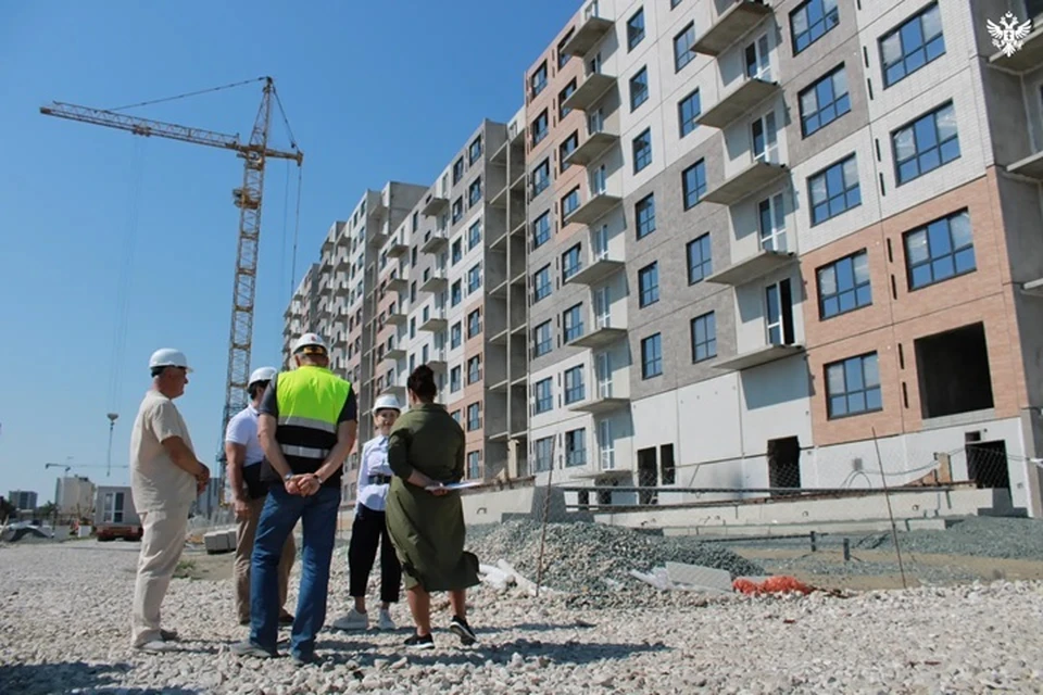 В Геническе до конца 2026 года планируют ввести в эксплуатацию сразу четыре жилых комплекса. Фото: администрация Херсонской области