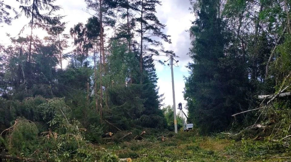 Восстановительные работы продолжаются. Фото РУП "Минскэнерго".