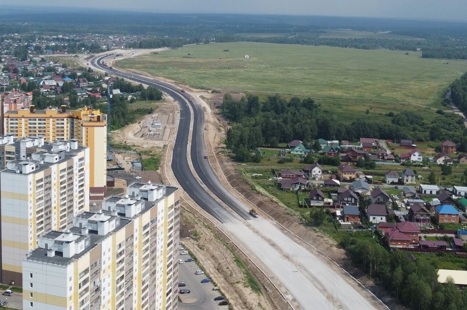 На участке 0–5 км Малого транспортного кольца продолжается строительство четырехполосной магистрали. Фото: департамент транспорта, дорожной деятельности и связи