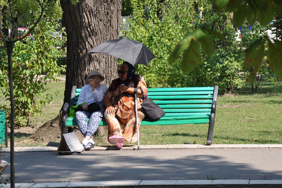 Завтра нас ждет жаркий день.