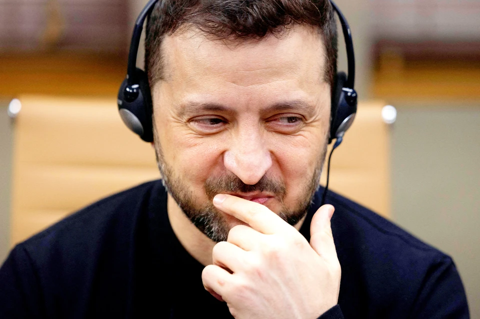 Владимир Зеленский в интервью CNN заливисто расхохотался