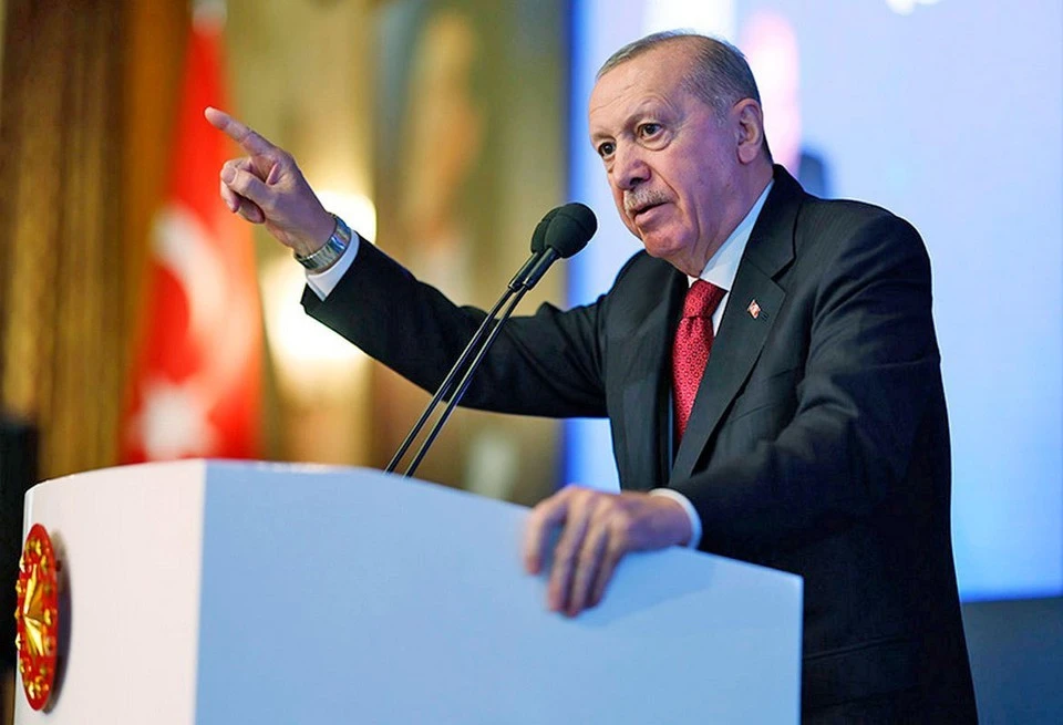 Эрдоган заявил, что вступление в ЕС не является для Турции приоритетом. Фото: Turkish presidency/Keystone Press Agency/Global Look Press