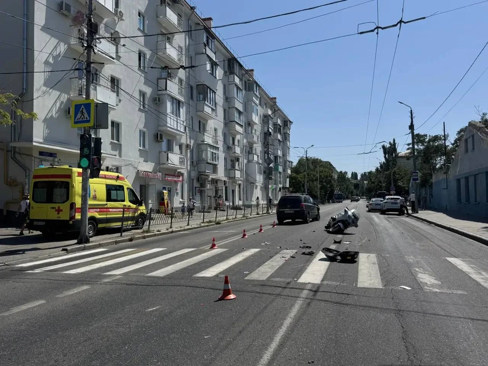 Госавтоинспекция Севастополя выясняет все детали случившегося. Фото: Пресс-служба Госавтоинспекции Севастополя, t.me/sevgai92