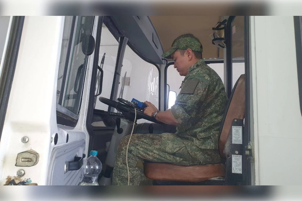 В регионе проверяют военный автотранспорт. Фото: военная автоинспекция Южного военного округа