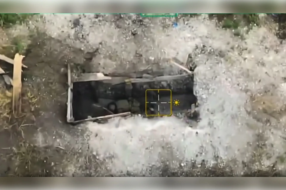 Боевиков ВСУ заметили дроны-разведчики в траншеях. Фото: Минобороны РФ