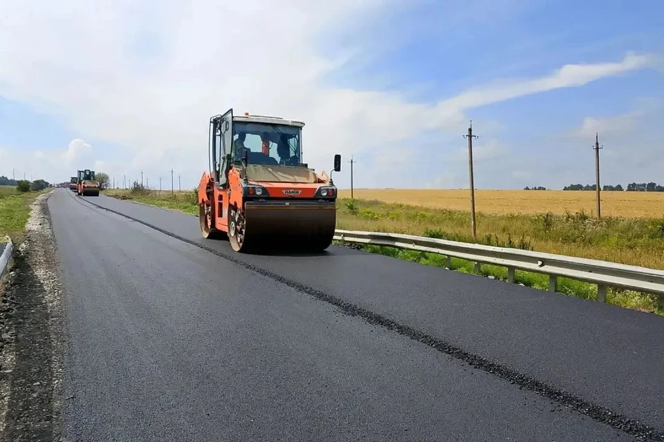 В Тульской области с начала сезона отремонтировано 226 дорог.