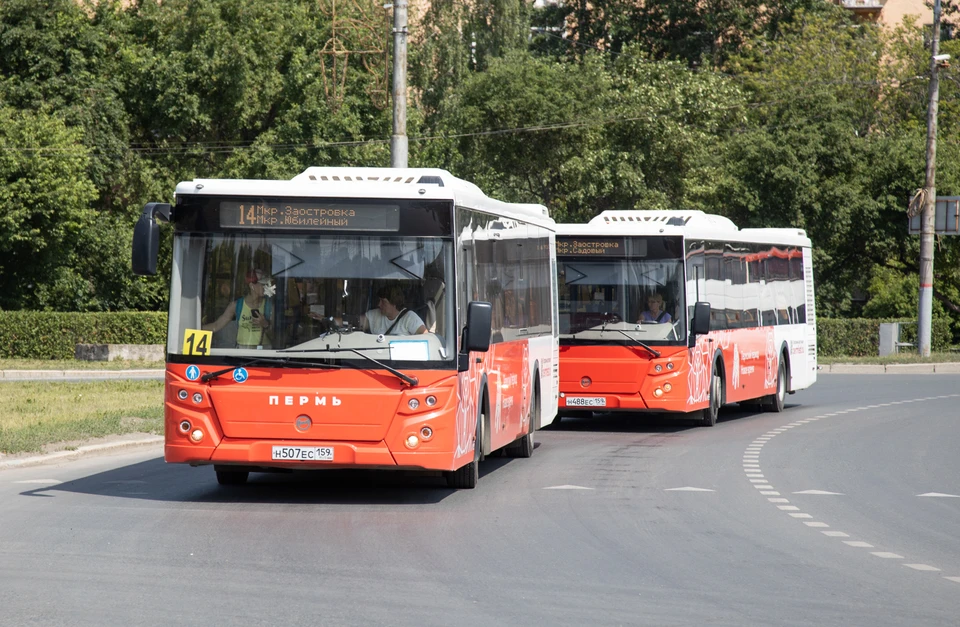 В Перми 60% автобусов подключили к онлайн-контролю кондиционеров