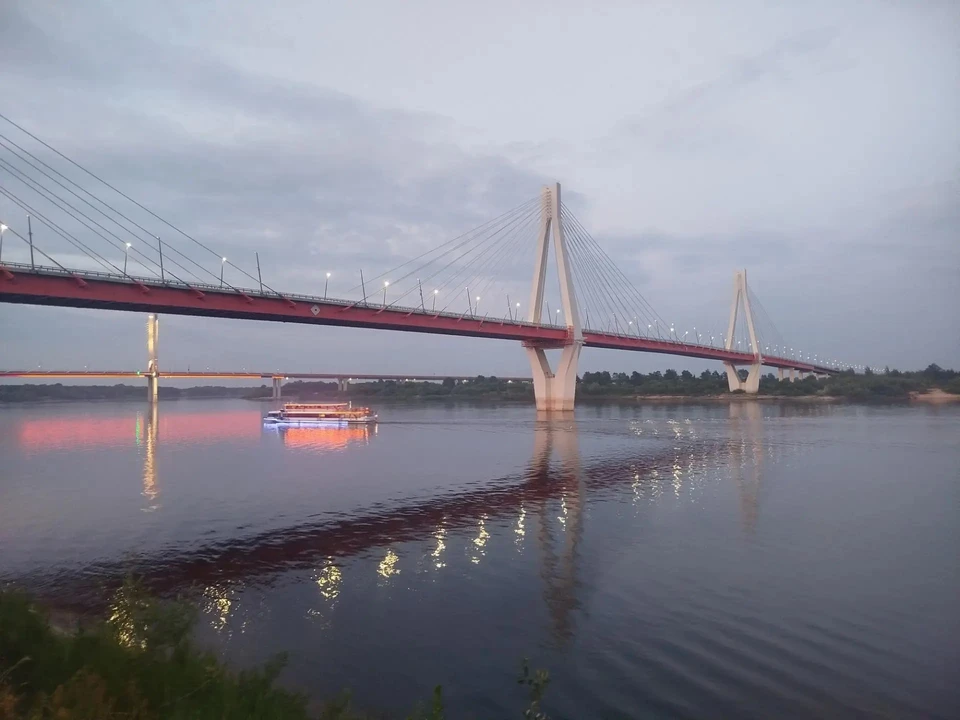 Автомобильный мост через Оку в Муроме