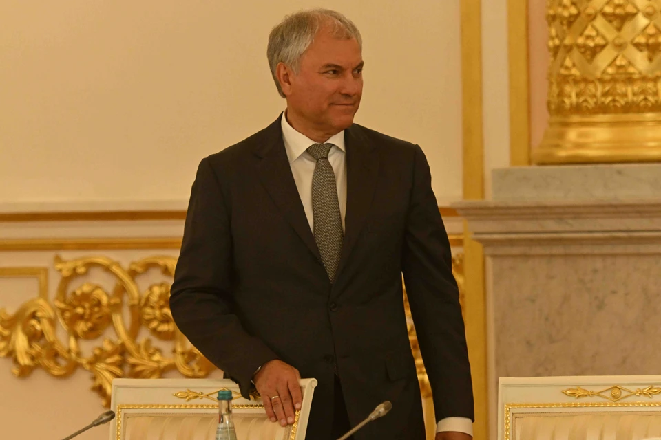 Председатель Государственной Думы РФ Вячеслав Володин