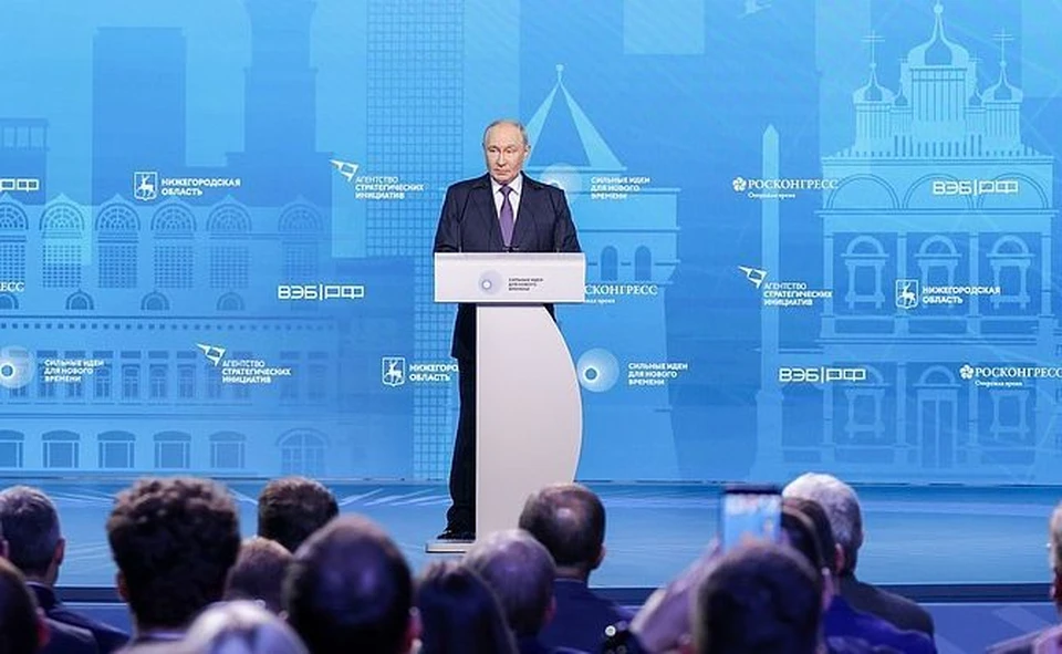Владимир Путин назвал Нижний Новгород особым местом для всей России. ФОТО: Kremlin.ru