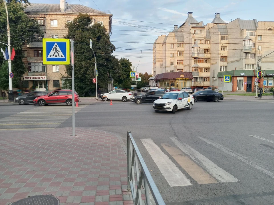 ДТП произошло на ул. Советской