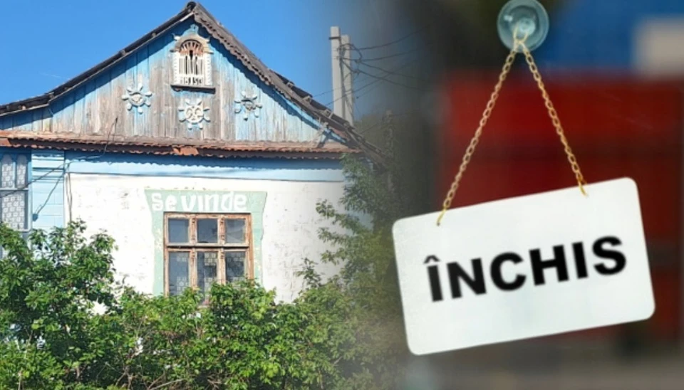 В селах дома выставляют на продажу, все закрывается. Фото: Коллаж "КП"