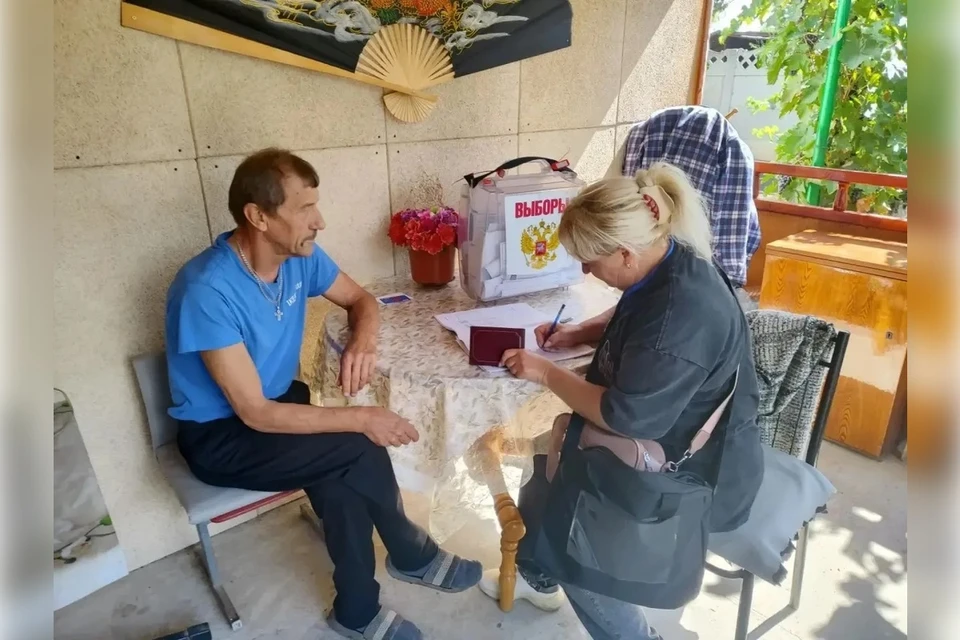 В регионе проводится досрочное голосование. Фото: Владимир Сальдо/МАХ
