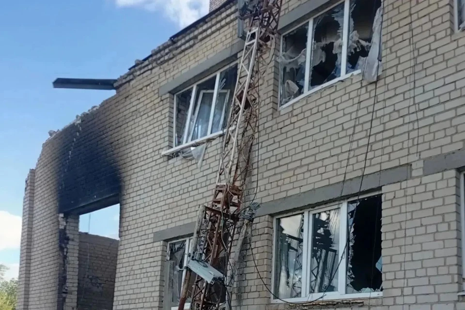 ВСУ атакуют больницы и школы Фото: канал МАХ Руслана Хоменко