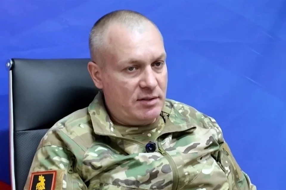 Антон Грунис «ушёл героем и выполнил свой священный долг перед Родиной». Фото: стоп-кадр видео Минобороны РФ
