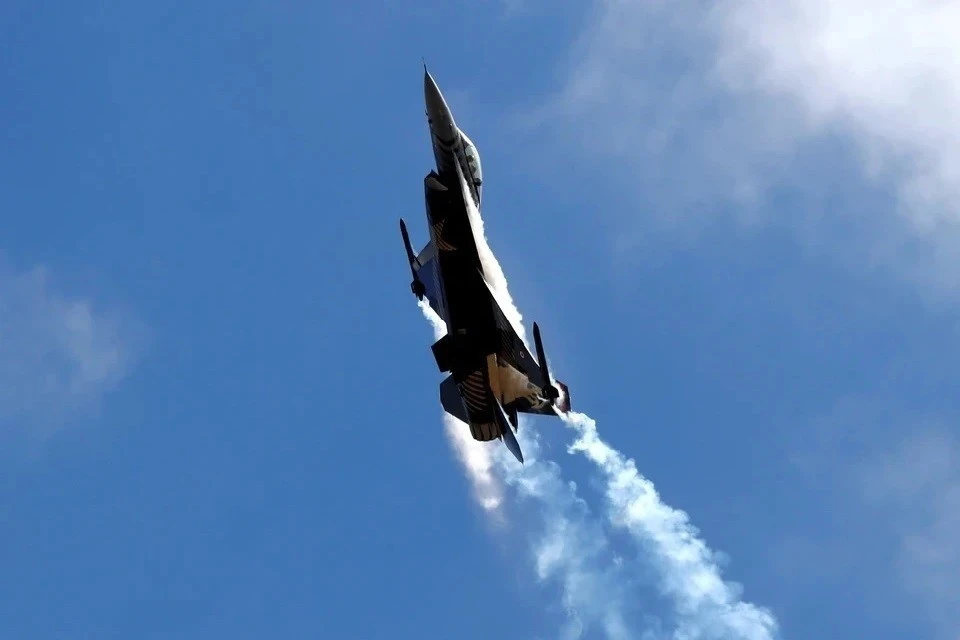 Истребитель F-16 потерпел крушение на севере штата Мичиган