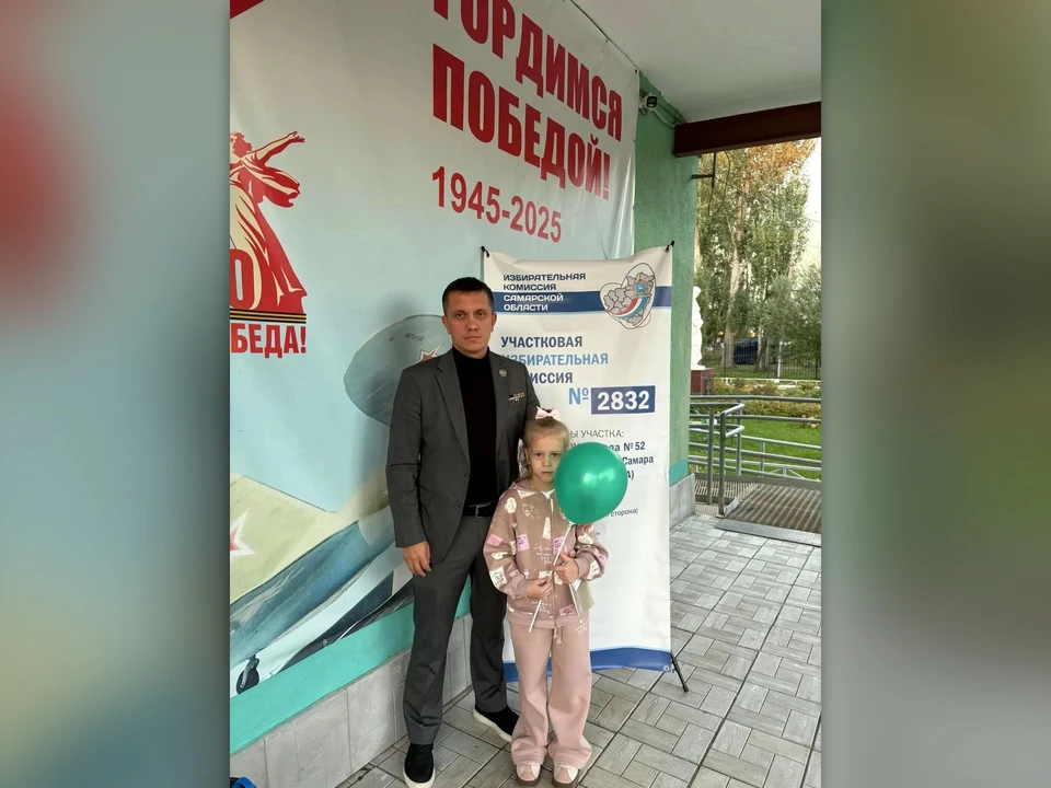Ветераны СВО приходят на выборы с семьями.