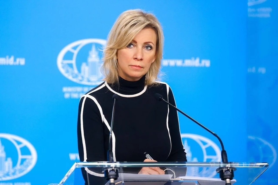 Мария Захарова заявила об угрозах насилия на зарубежных избирательных участках. Фото: МИД РФ.