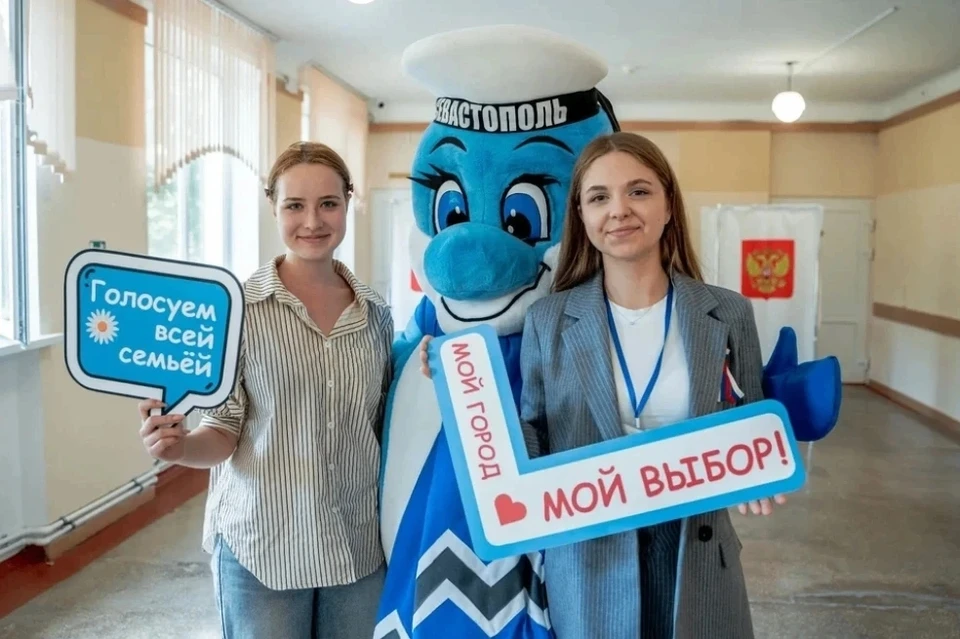 Севастопольцы активно голосовали - явка составила более 60%. Фото: Севгоризбирком