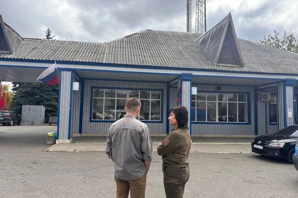 В ДНР провели инспекцию остановочного пункта «Тельманово». Фото: ТГ/Бондаренко