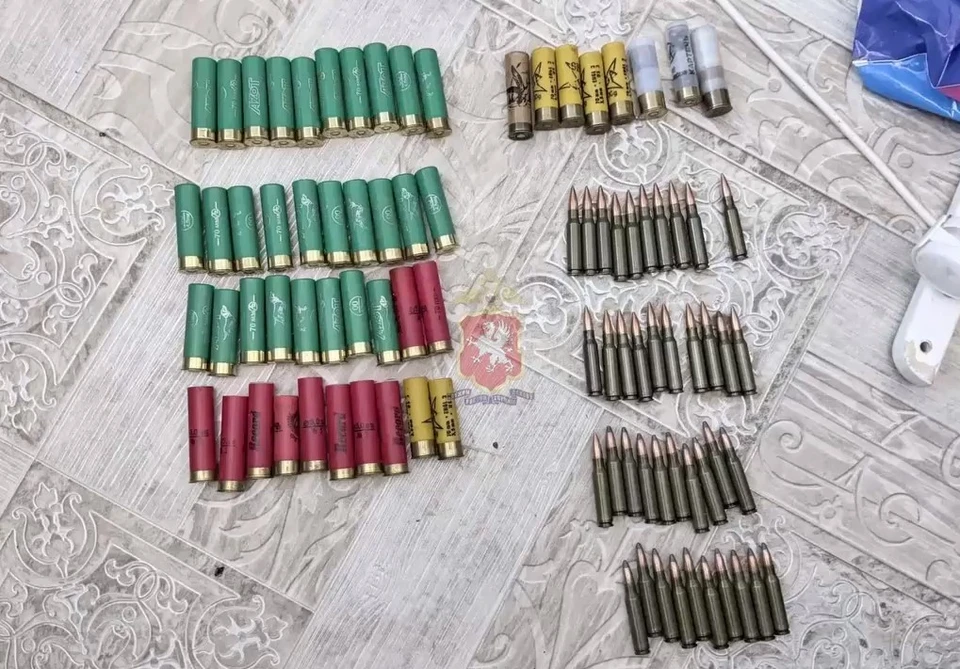 Боеприпасы изъяты. Фото: УМВД Севастополя