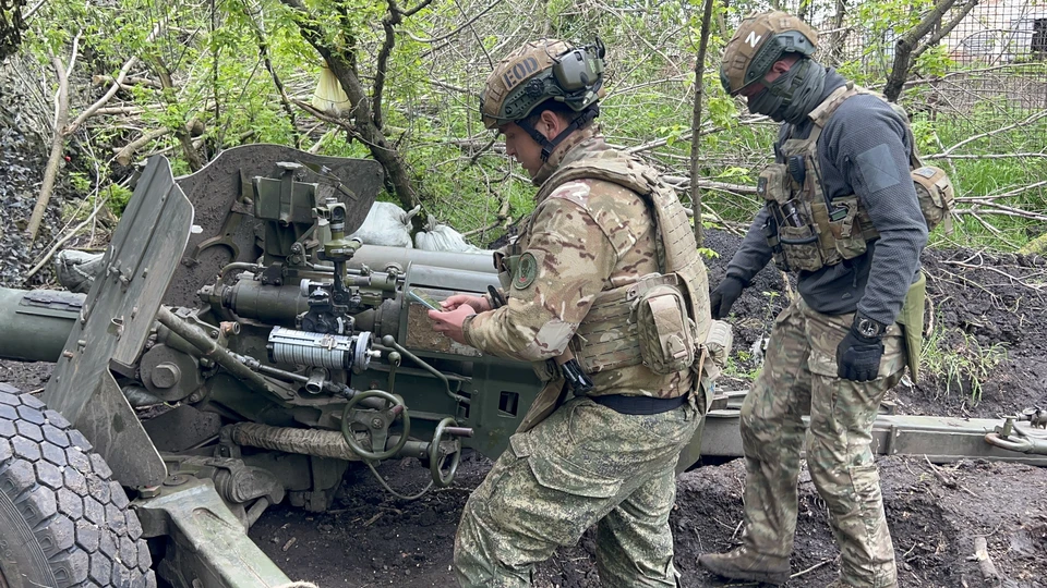 Российские войска наносят поражение противнику