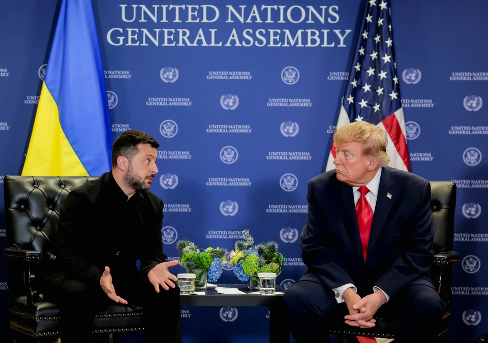 Трамп проводит очные переговоры с Зеленским на Генассамблее ООН
