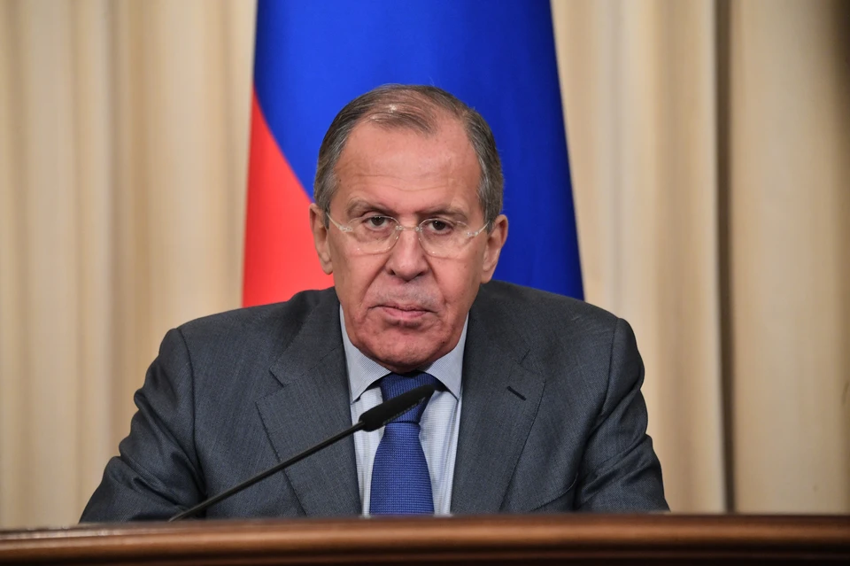 Министр иностранных дел России Сергей Лавров