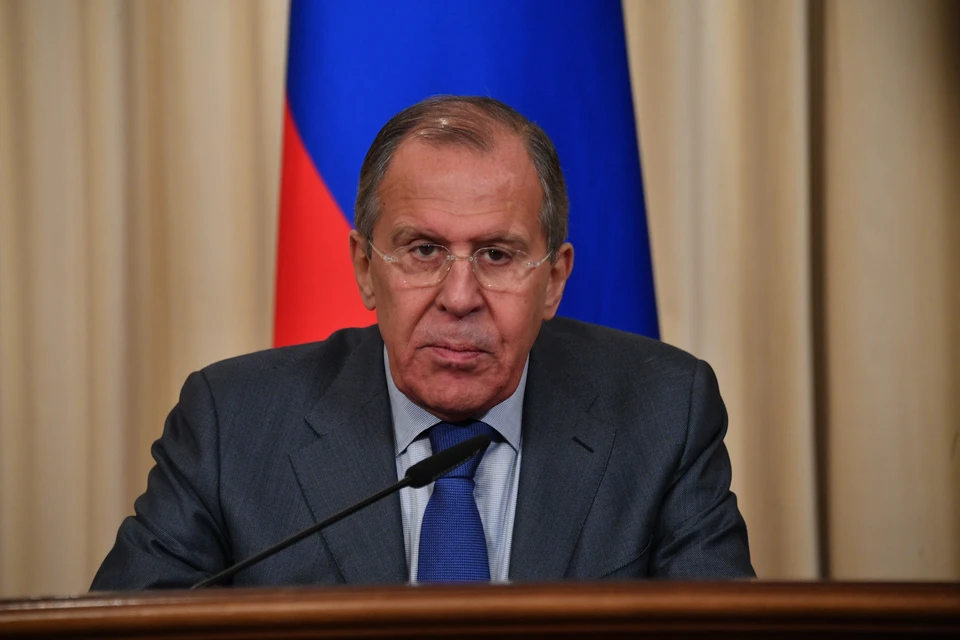 Глава Министерства иностранных дел РФ Сергей Лавров