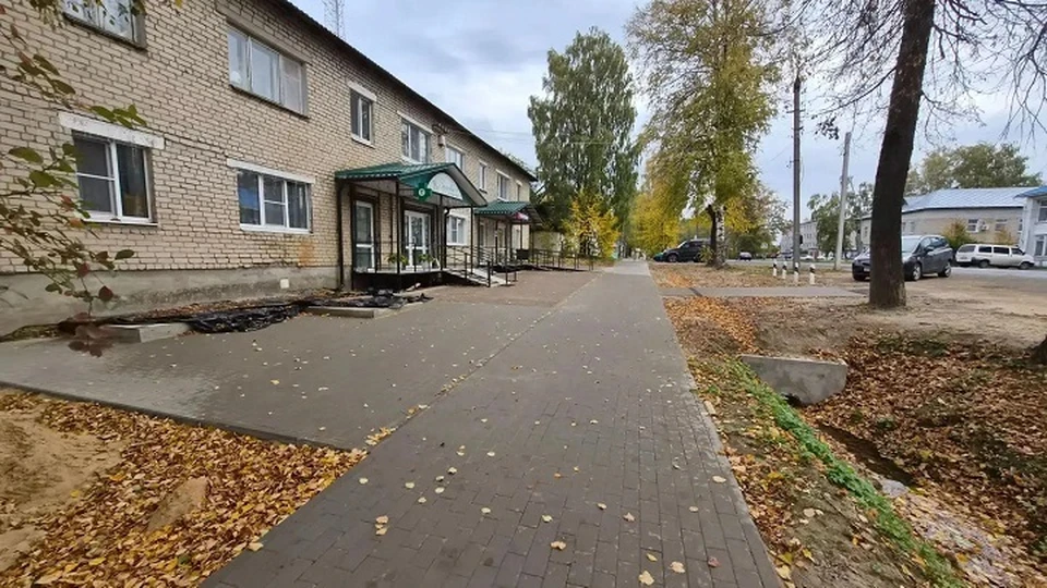 Тротуар отремонтировали.