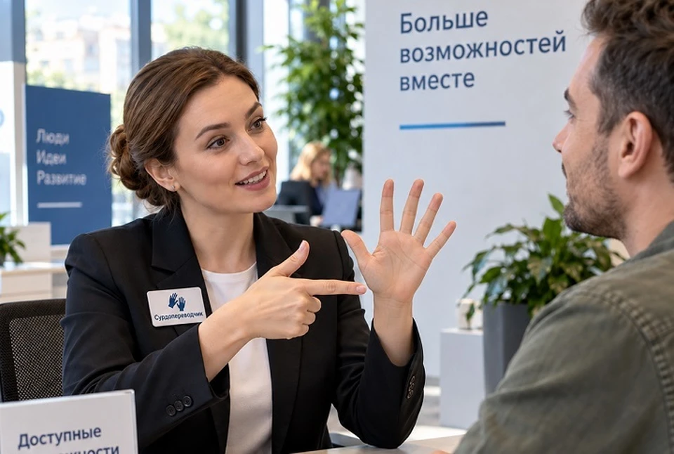 302 часа услуг по сурдопереводу на сумму свыше 1,5 млн рублей Отделение СФР уже оплатило 248 жителям региона с начала года. ФОТО: СФР по Ярославской области