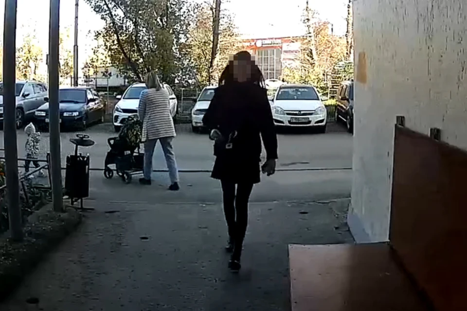 На 27-летнюю Анастасию напали утром 30 сентября. Фото: скриншот видео, предоставленного жителями микрорайона Крохалевка