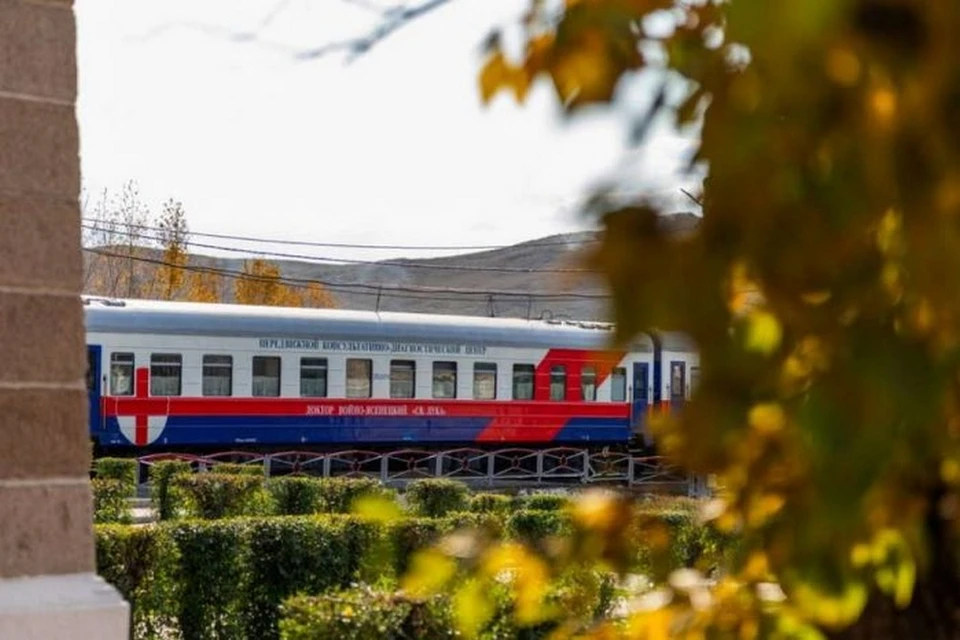Куда поедет красноярский «Поезд здоровья» в октябре. Фото: КрасЖД