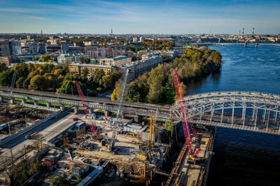 Магистраль стала стратегическим проектом для города и всей России. Фото: Смольный
