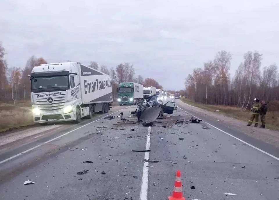 Водитель скончался. Фото: ГАИ НВС.