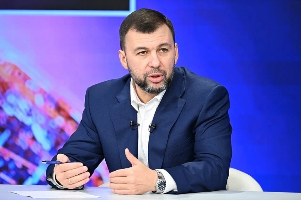 Глава ДНР Денис Пушилин поздравил дорожников с профессиональным праздником. Фото: АГ ДНР