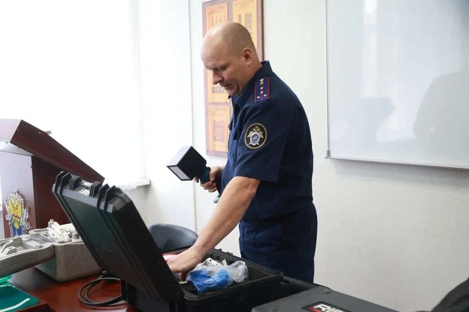 Следователь-криминалист отдела криминалистики СУ СК РФ по Алтайскому краю Андрей Стрельцов