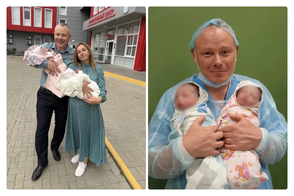 У Елены и Сергея родились дочки-двойняшки, теперь у них четверо детей. Фото: ПЦ РО