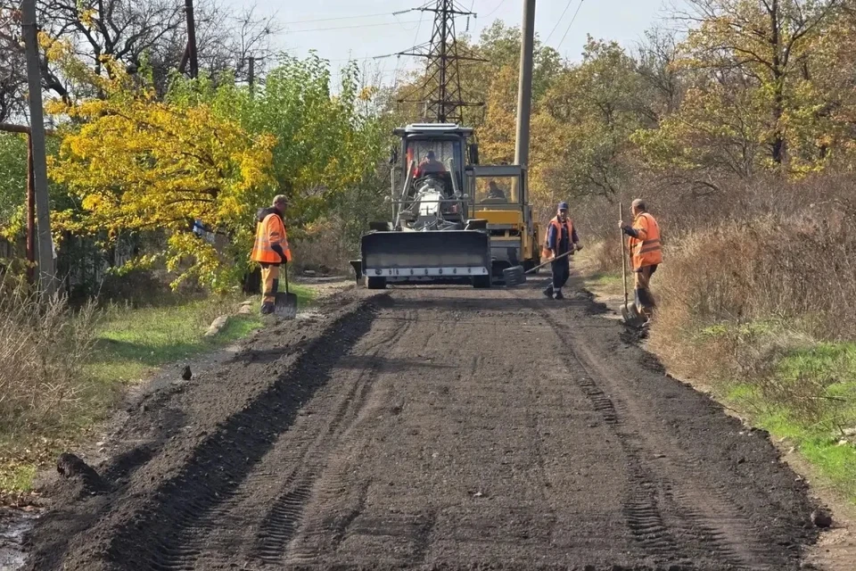 В Хуторе Широкий дорожники благоустроили проезд по улице Аветисяна. Фото: МАХ/Пушилин