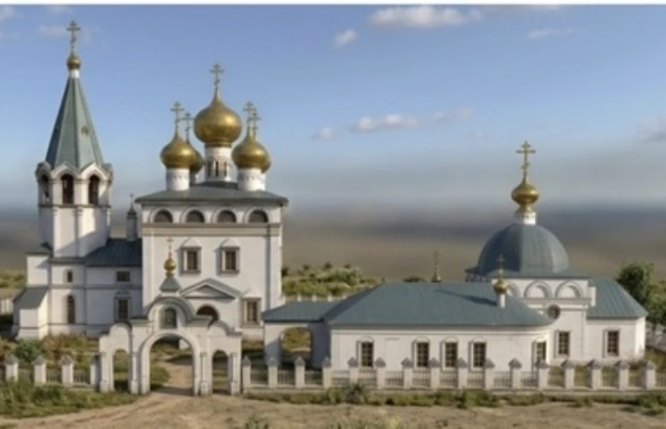 Благовещенский собор ранее стоял на Соборной площади Кунгура, но был разрушен в 1930-х годах. Сейчас, благодаря проекту, его можно снова увидеть - в дополненной реальности. Фото: Центр развития туризма Пермского края
