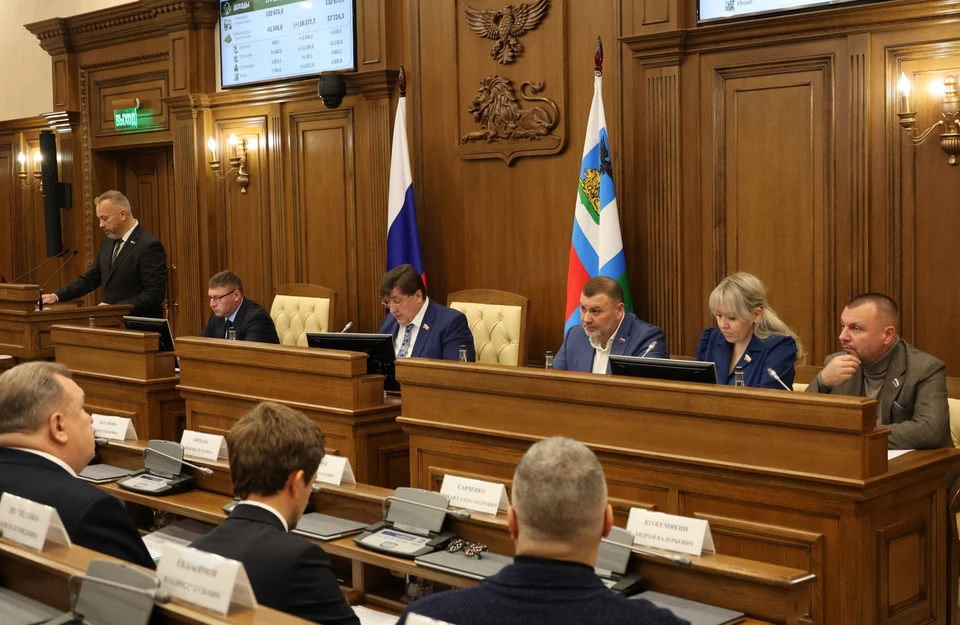 Фото – архив пресс-службы Белгородской облдумы.