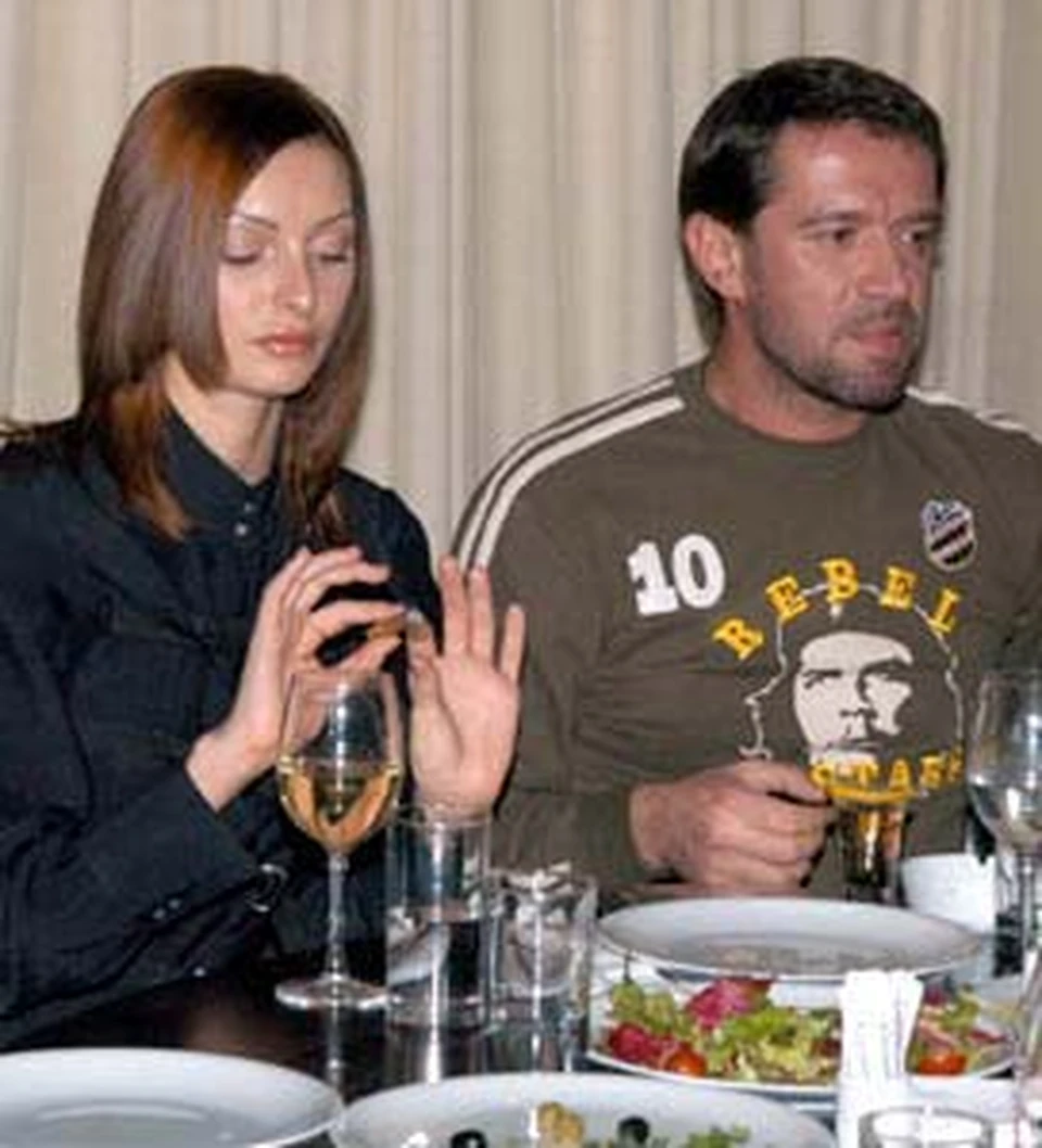 На этот раз Владимир Машков ужинал с Катей.